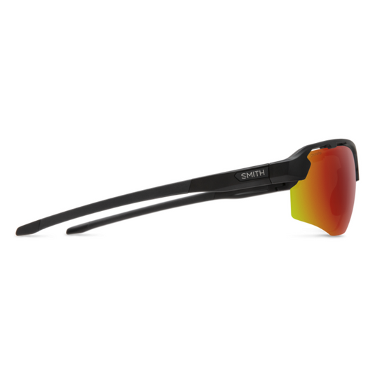 SMITHS OPTICS RESOLVE MATTE BLACK CHROMAPOP RED MIRROR