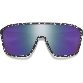 SMITHS OPTICS BOOMTOWN MATTE BLACK MARBLE CHROMAPOP VIOLET MIRROR