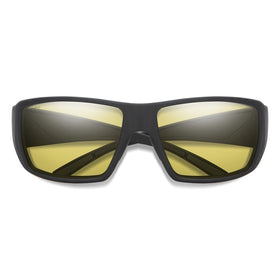SMITHS OPTICS GUIDE'S CHOICE MATTE BLACK CHROMAPOP GLASS POLARIZED LOW LIGHT YELLOW 
