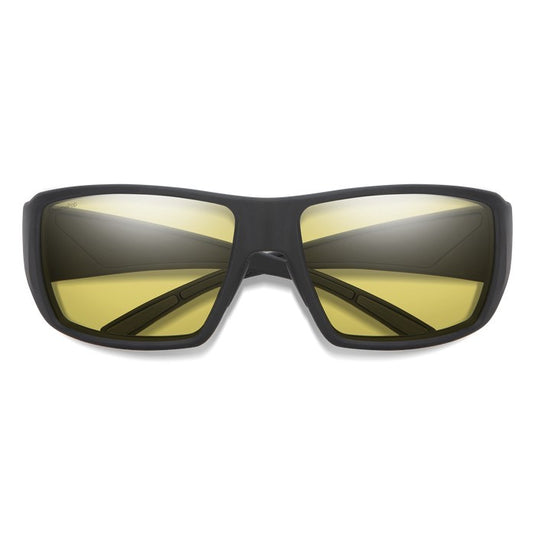 SMITHS OPTICS GUIDE'S CHOICE MATTE BLACK CHROMAPOP GLASS POLARIZED LOW LIGHT YELLOW 