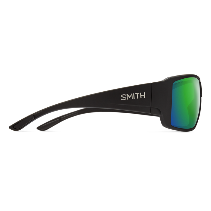 Load image into Gallery viewer, SMITHS OPTICS GUIDE&#39;S CHOICE MATTE BLACK CHROMAPOP GLASS POLARIZED GREEN MIRROR 
