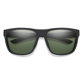 SMITHS OPTICS BARRA MATTE BLACK CHROMAPOP POLARIZED GRAY GREEN