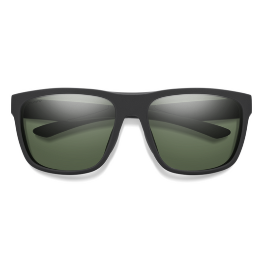 SMITHS OPTICS BARRA MATTE BLACK CHROMAPOP POLARIZED GRAY GREEN