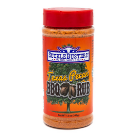 SUCKLE BUSTERS TEXAS PECAN BBQ RUB 12OZ