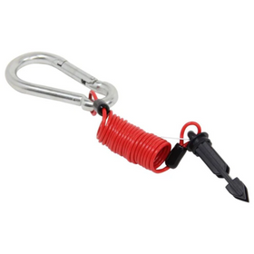 ZIP BREAKAWAY 4' COILED CABLE & PIN UNI CABLE & PLUNGER