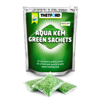 THETFORD AQUA KEM SACHETS GREEN 12 PACK