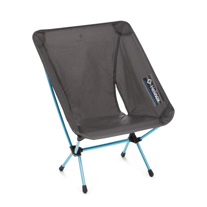 Load image into Gallery viewer, HELINOX CHAIR ZERO BLACK WTIH BLUE FRAME 
