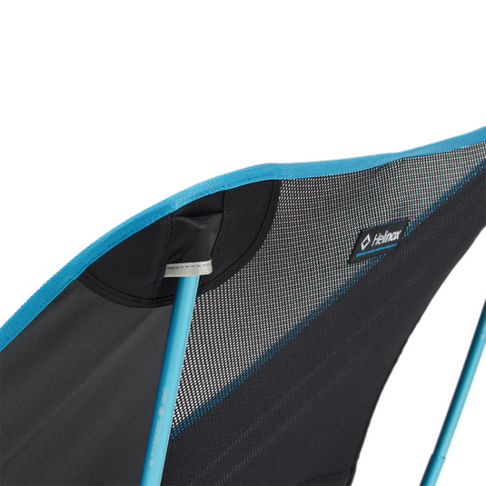 HELINOX CHAIR ONE XL BLACK WITH BLUE FRAME