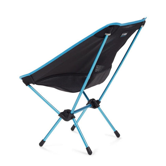 HELINOX CHAIR ONE BLACK WITH BLUE FRAME