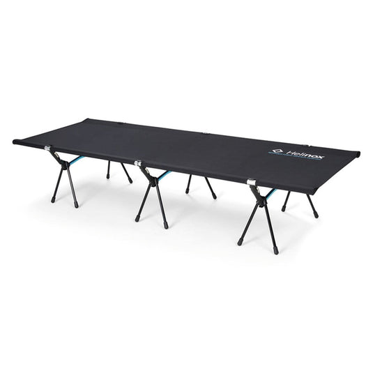 HELINOX COT ONE CONVERTIBLE BLACK WITH BLUE FRAME