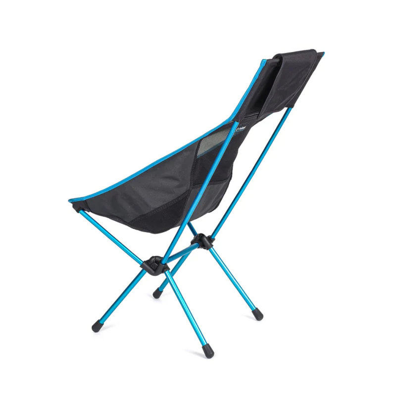Load image into Gallery viewer, HELINOX SUNSET CHAIR BLACK WITH CYAN BLUE FRAME
