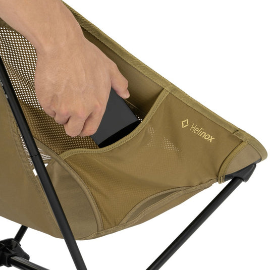 HELINOX CHAIR ONE (RE) COYOTE TAN WITH BLACK FRAME