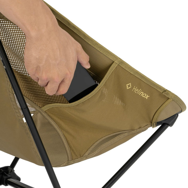 Load image into Gallery viewer, HELINOX CHAIR ONE (RE) COYOTE TAN WITH BLACK FRAME
