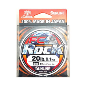 SUNLINE FC ROCK FLUOROCARBON LEADER [WEIGHT:20LB LENGTH:100M]
