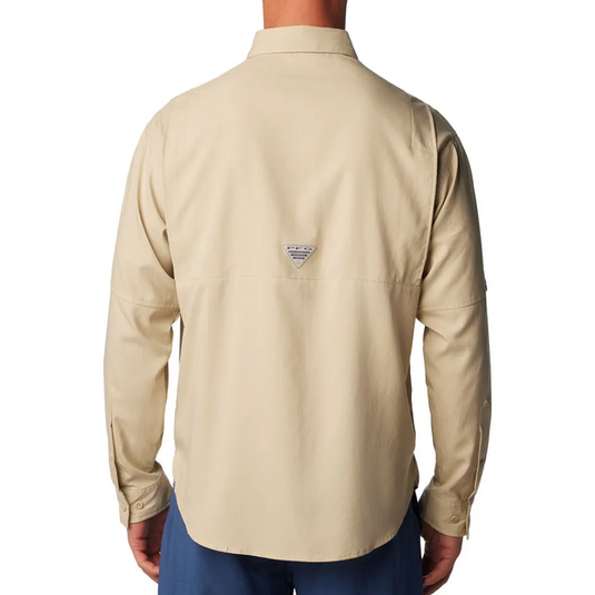 COLUMBIA TAMIAMI II LONG SLEEVE SHIRT MENS FOSSIL [SZ:LARGE]
