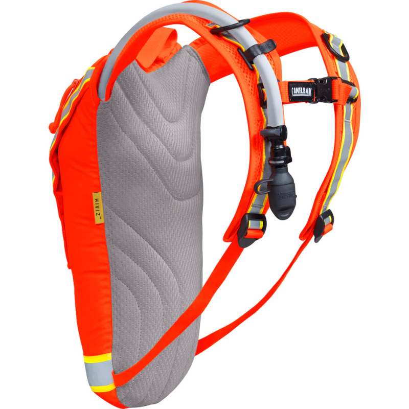 Load image into Gallery viewer, CAMELBAK HI-VIZ 2.5L CRUX HYDRATION PACK ORANGE
