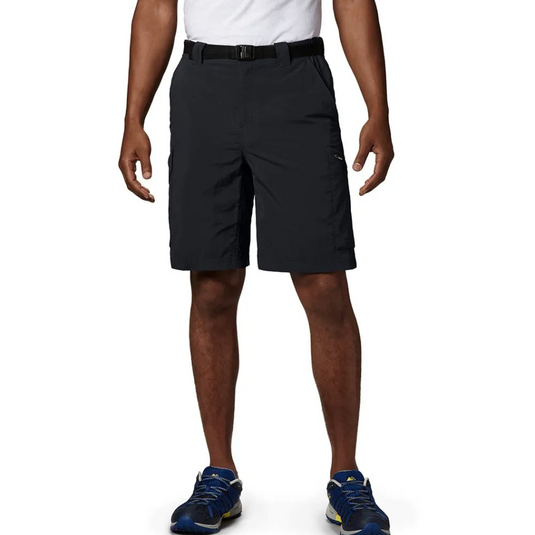COLUMBIA SILVER RIDGE CARGO SHORT MENS [CLR:BLACK SZ:30]