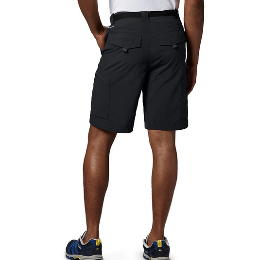 COLUMBIA SILVER RIDGE CARGO SHORT MENS [CLR:BLACK SZ:30]