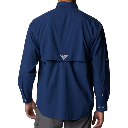 COLUMBIA BAHAMA II LONG SLEEVE SHIRT MENS [CLR:CARBON SZ:2X-LARGE]