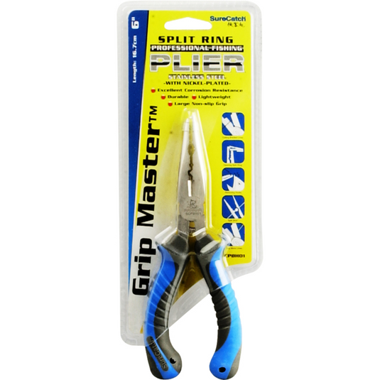 SURECATCH PLIERS 6" SPLIT RING 