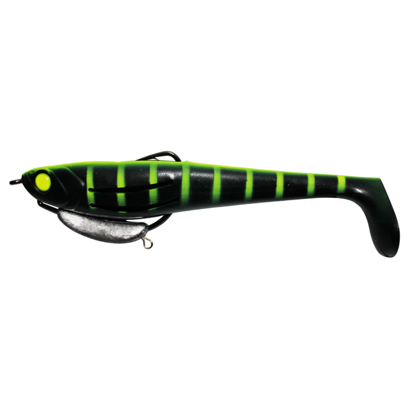 Load image into Gallery viewer, ZEREK FLAT SHAD PRO 4.5 GS1 [SZ:4.5 INCH 17G CLR:GS1 &quot;GREEN SUNSET&quot;]
