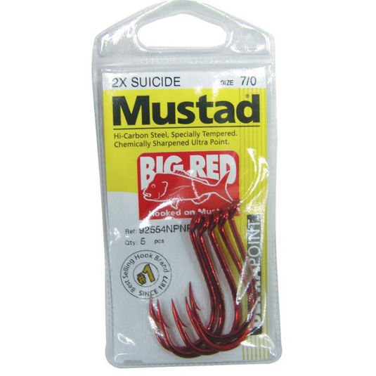 MUSTAD BIG RED 92554NPNR PREPACK [SZ: