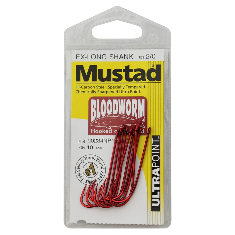 Load image into Gallery viewer, MUSTAD BLOODWORM 90234NPNR PREPACK [SZ:#12]
