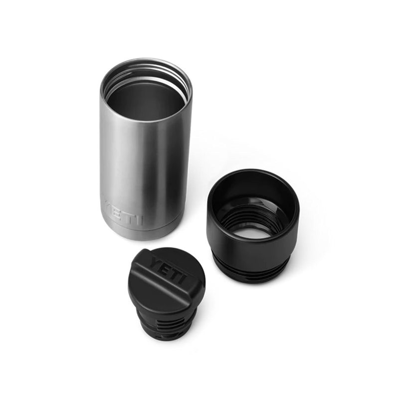 Load image into Gallery viewer, YETI RAMBLER R12 354ML BOTTLE WITH HOTSHOT CAP [CLR:STAINLESS STEEL]

