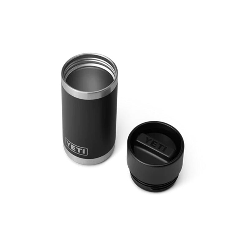 Load image into Gallery viewer, YETI RAMBLER R12 354ML BOTTLE WITH HOTSHOT CAP [CLR:BLACK]
