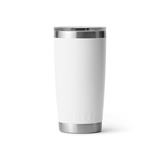 YETI RAMBLER 20oz 591ML TUMBLER WITH MAGSLIDER LID [CLR:WHITE]