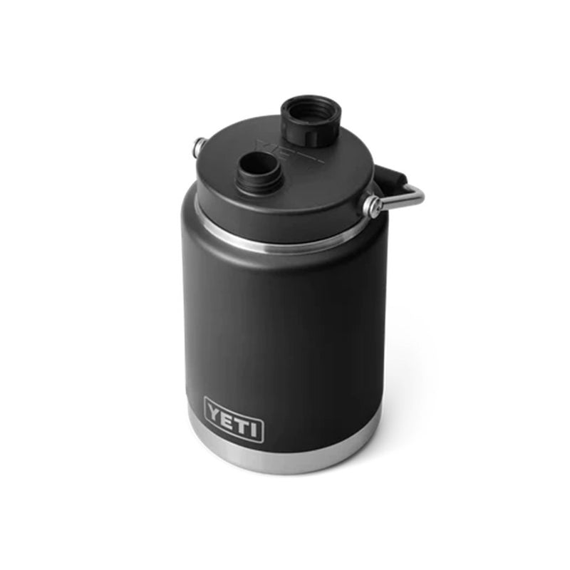 Load image into Gallery viewer, YETI RAMBLER HALF GALLON (1.9L) JUG [CLR:BLACK]
