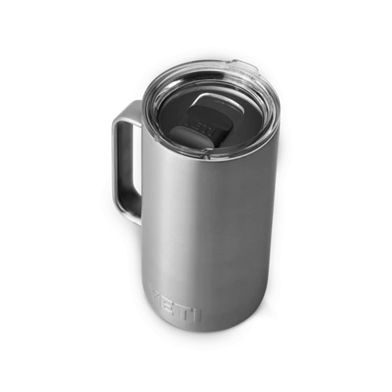Load image into Gallery viewer, YETI RAMBLER 24oz 710ML MUG WITH MAGSLIDER LID [CLR:STAINLESS STEEL]
