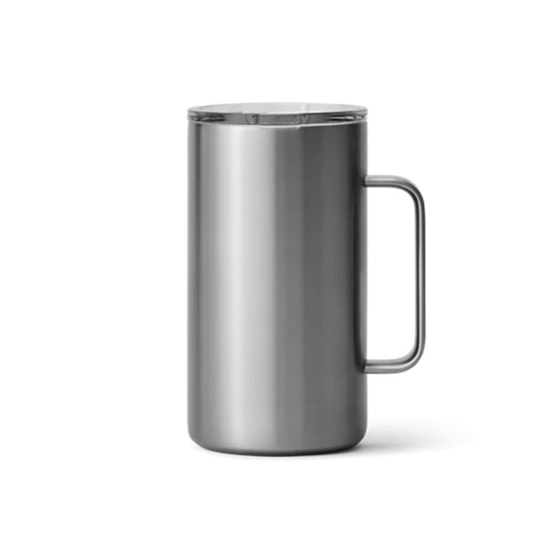 Load image into Gallery viewer, YETI RAMBLER 24oz 710ML MUG WITH MAGSLIDER LID [CLR:STAINLESS STEEL]
