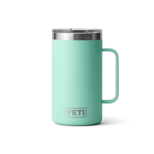 YETI RAMBLER 24oz 710ML MUG WITH MAGSLIDER LID [CLR:SEAFOAM]