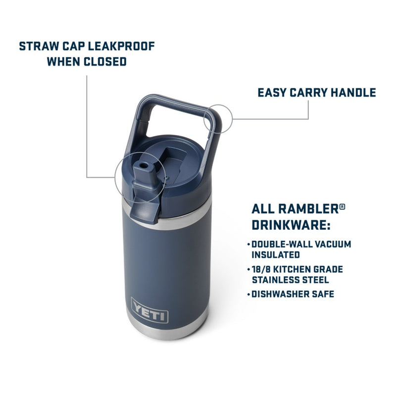 Load image into Gallery viewer, YETI RAMBLER JR 12oz 354ML KIDS BOTTLE [CLR:NAVY]
