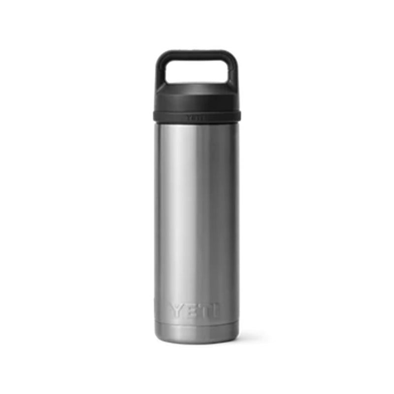 Load image into Gallery viewer, YETI RAMBLER BOTTLE 18oz 532ml WITH CHUG CAP [CLR:STAINLESS STEEL]
