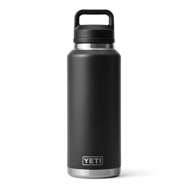Load image into Gallery viewer, YETI RAMBLER BOTTLE 46oz 1.4L WITH CHUG CAP [CLR:BLACK]
