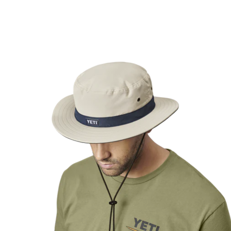 Load image into Gallery viewer, YETI BOONIE HAT TAN / NAVY
