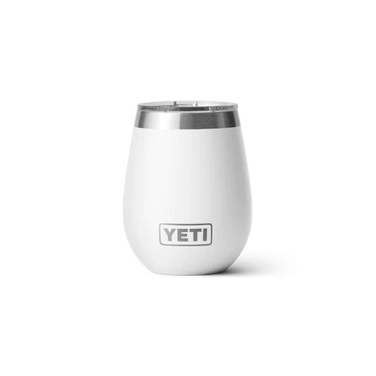 YETI RAMBLER 10oz 296ml WINE TUMBLER WITH MAGSLIDER LID [CLR:WHITE]