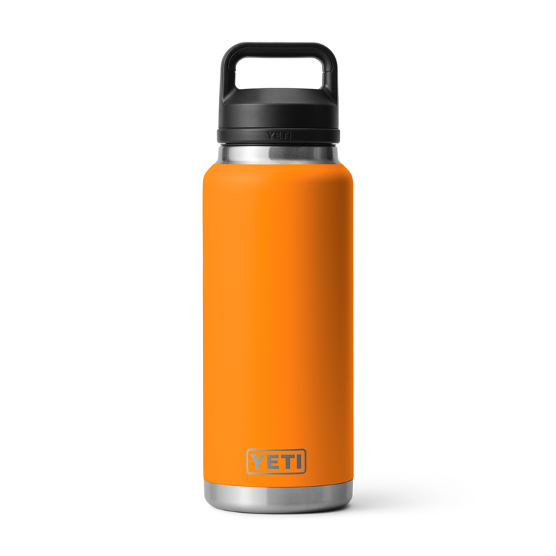 Load image into Gallery viewer, YETI RAMBLER BOTTLE 36oz 1065ML WITH CHUG CAP [CLR:KING CRAB ORANGE]
