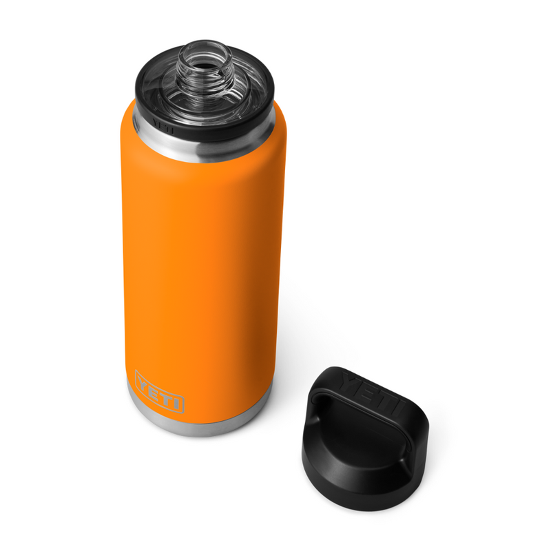 Load image into Gallery viewer, YETI RAMBLER BOTTLE 36oz 1065ML WITH CHUG CAP [CLR:KING CRAB ORANGE]
