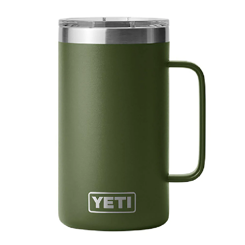 Load image into Gallery viewer, YETI RAMBLER 24oz 710ML MUG WITH MAGSLIDER LID [CLR:HIGHLANDS OLIVE]
