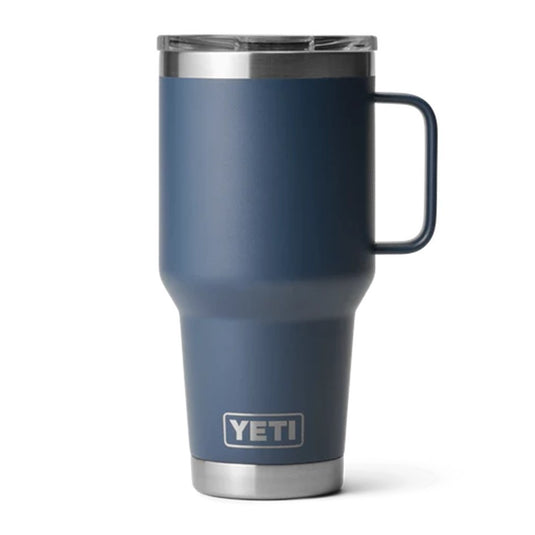 YETI RAMBLER R30oz 887ML TRAVEL MUG [CLR:NAVY]