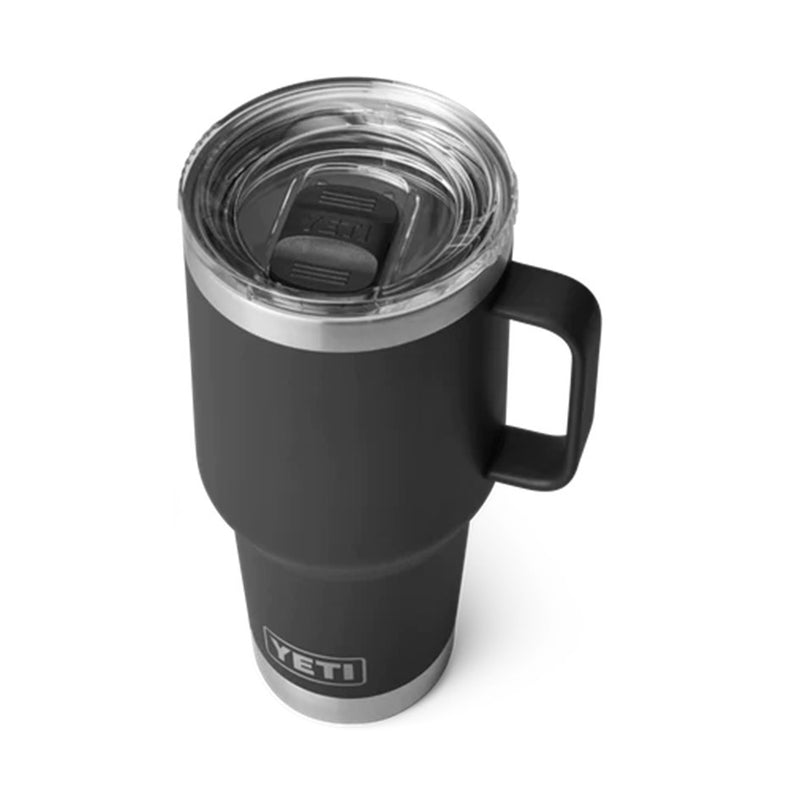 Load image into Gallery viewer, YETI RAMBLER R30oz 887ML TRAVEL MUG [CLR:BLACK]
