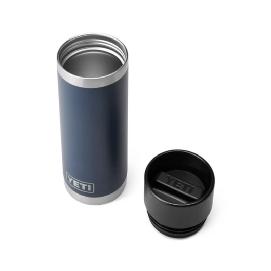 YETI RAMBLER BOTTLE 18oz WITH HOTSHOT CAP [CLR:NAVY]