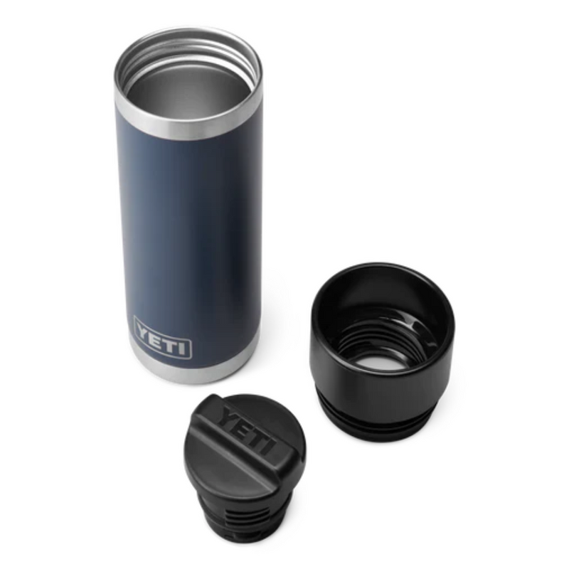 Load image into Gallery viewer, YETI RAMBLER BOTTLE 18oz WITH HOTSHOT CAP [CLR:NAVY]
