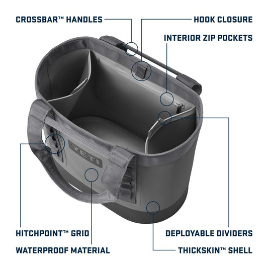 YETI CAMINO 35 2.0 CARRYALL [CLR:NAVY]
