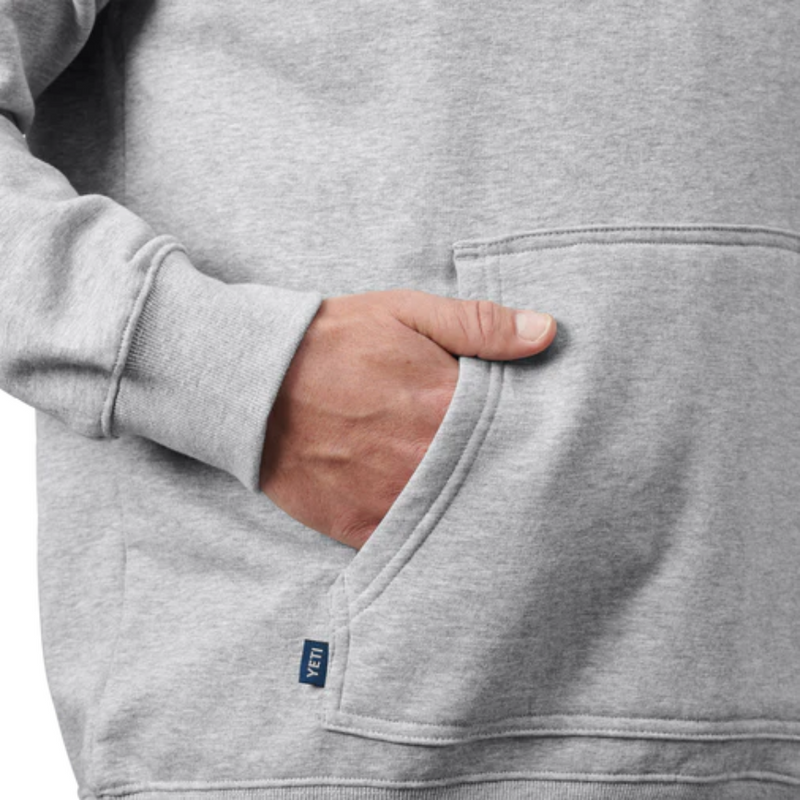 Load image into Gallery viewer, YETI BRUSHED FLEECE HOODIE PULLOVER [CLR:GRAY SZ:2X-LARGE]

