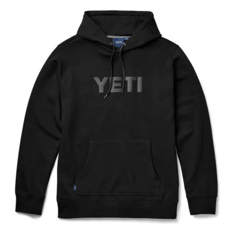 Load image into Gallery viewer, YETI BRUSHED FLEECE HOODIE PULLOVER [CLR:BLACK SZ:2X-LARGE]
