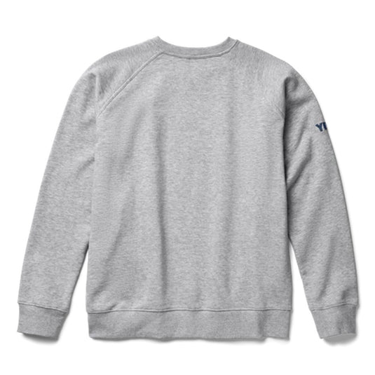 YETI BRUSHED FLEECE CREWNECK PULLOVER [CLR:GRAY SZ:SMALL]